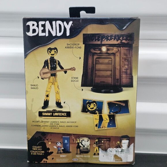 Bendy and the Ink Machine Sammy Lawrence with Banjo 5" Action Figure - Picture 3 of 7
